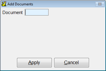 Adding a Document