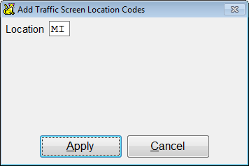 Adding a Location