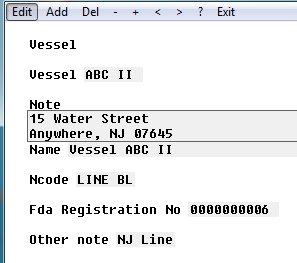 Vessel added screen