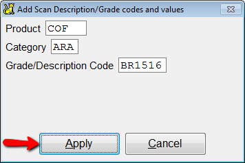 Add a New Description Code