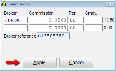 Enter Broker Information