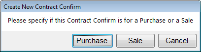 Choose purchase or sale.
