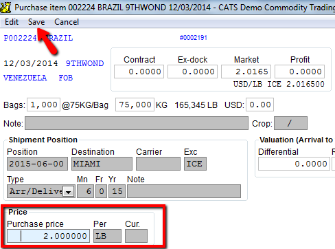 Fixed Price on an Item