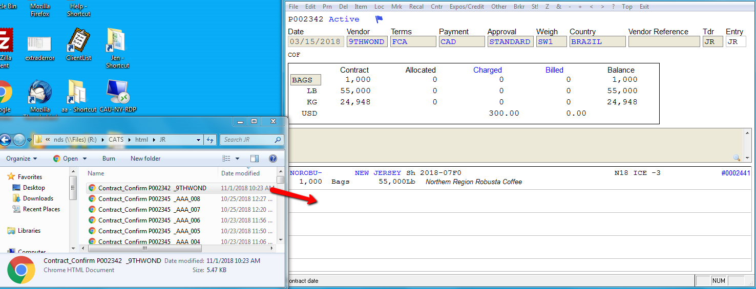 Drag the file to attach.