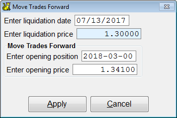 Move trade forward