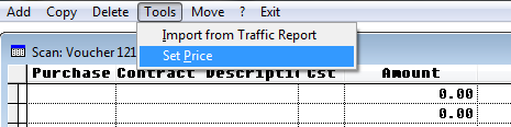 Set entry price using tools