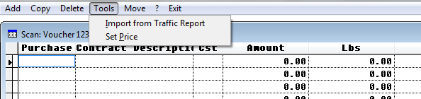 Import from Traffic Report