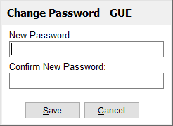 Enter a password for this user, then pick Save.