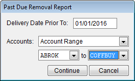 Account Range
