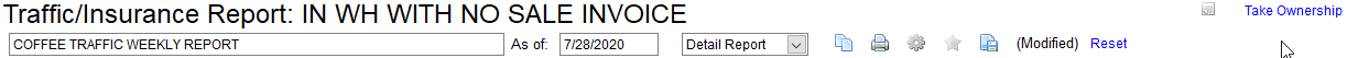 Title, As Of Date, Icons, Etc.