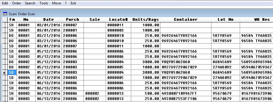 Traffic form scan tools show marks