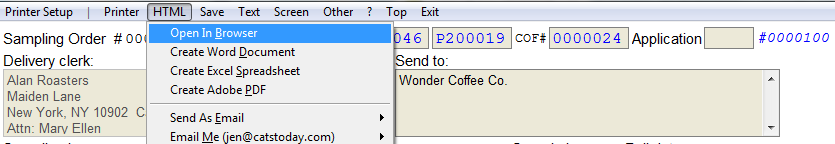 Choose print method