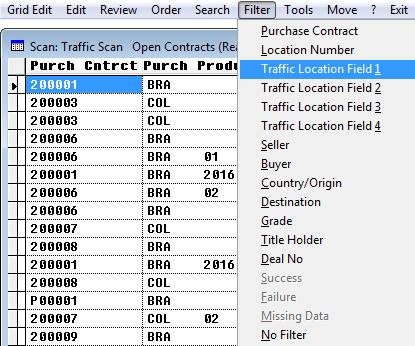 Filter by traffic location