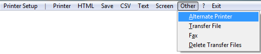 Choose other alternate printer to apply another printer