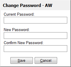 Enter a New Password